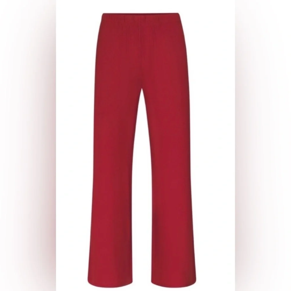SKIMS Soft Lounge Sleep Pants in Brick - Picture 3 of 5
